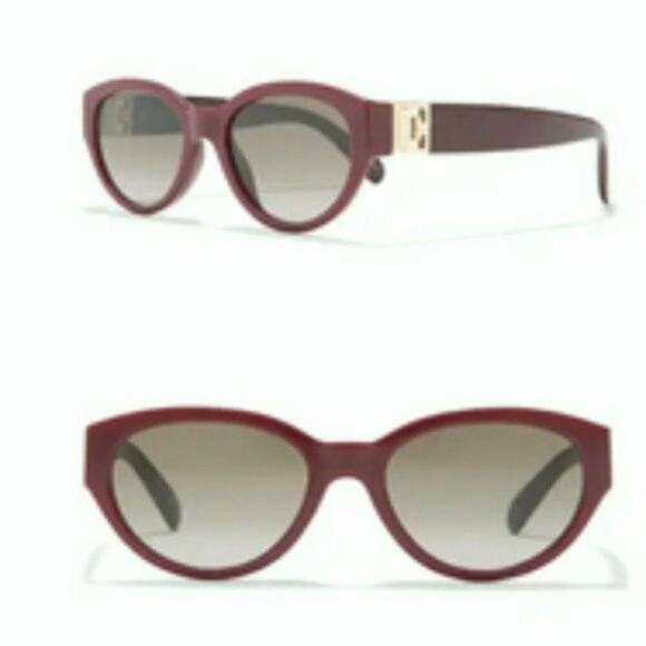 Givenchy 52mm Oval Sunglasses burgundy main image 12